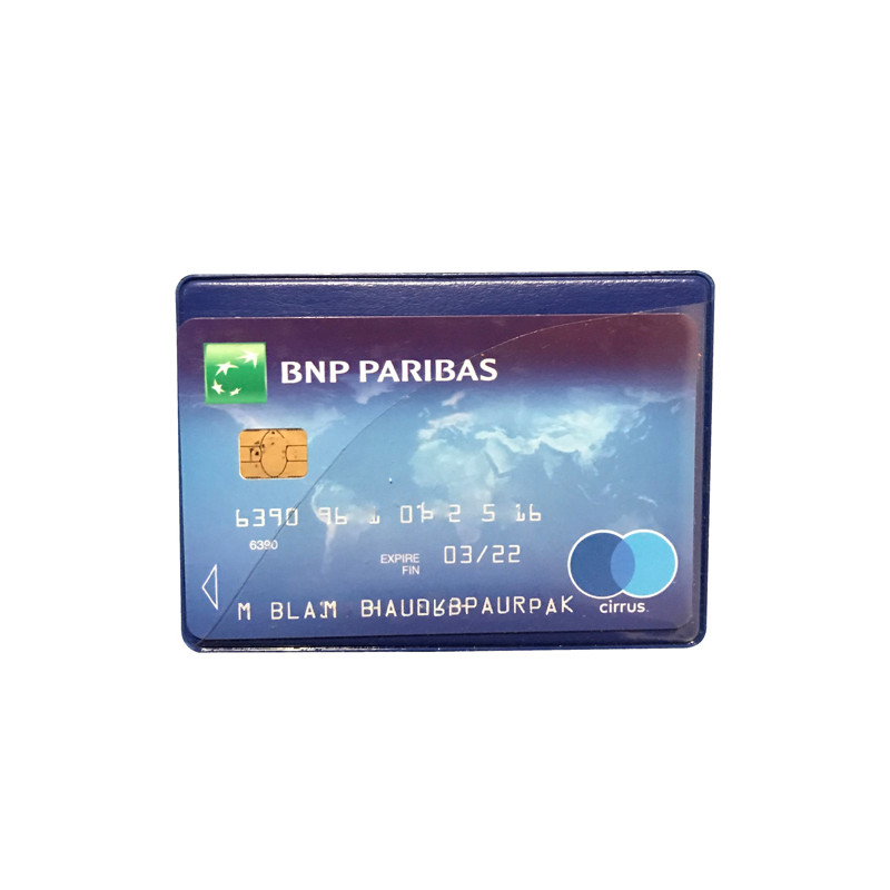 Etui Carte bancaire Barrière RFID PVC 1 carte Kokoon