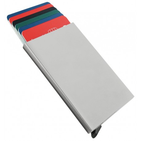 Porte cartes Barrière RFID Aluminium couleur