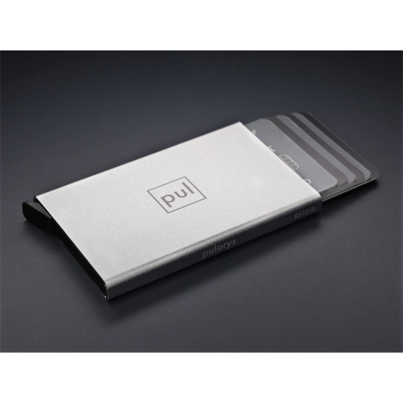 Porte cartes Barrière RFID en aluminium couleur